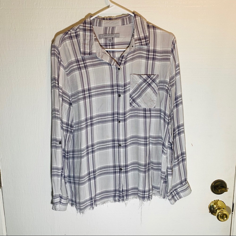 Grey Flannel Button down